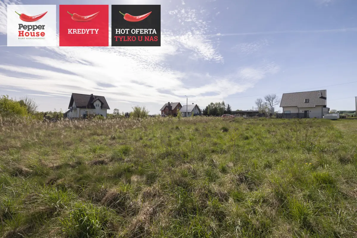 Piękna działka położona w Starej Kiszewie