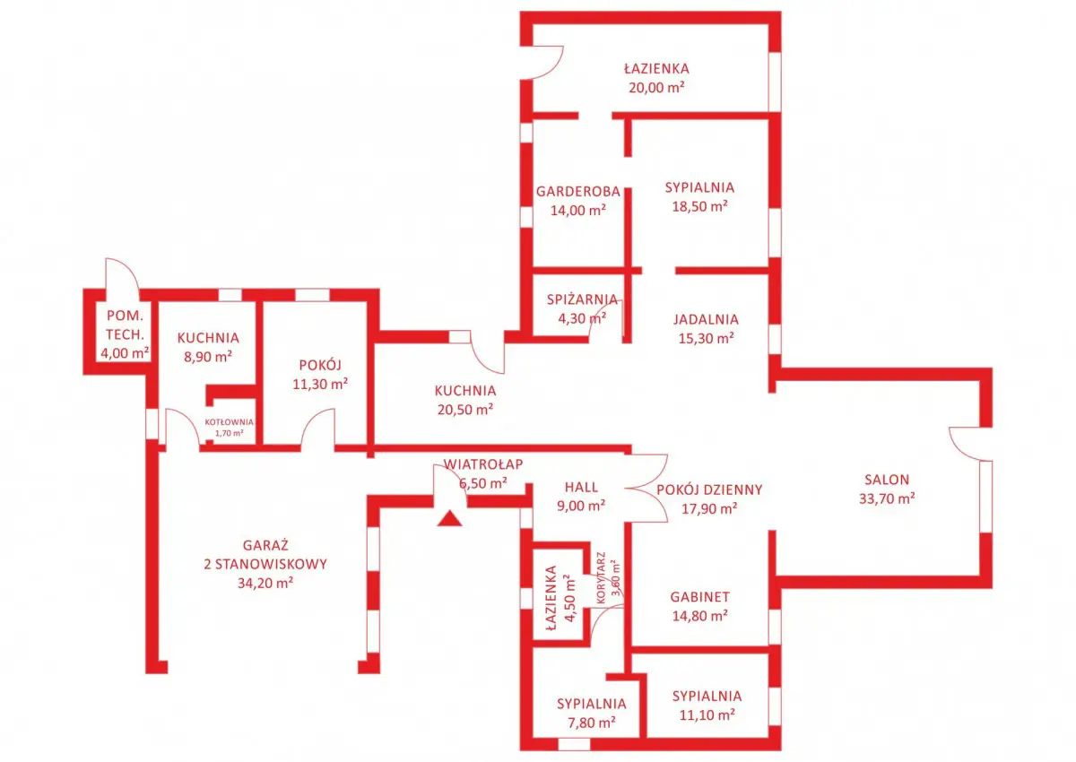 Rezydencja w Koleczkowie z krytym basenem