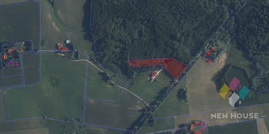 Domek rekreacyjny, staw, blisko Lidzbarka