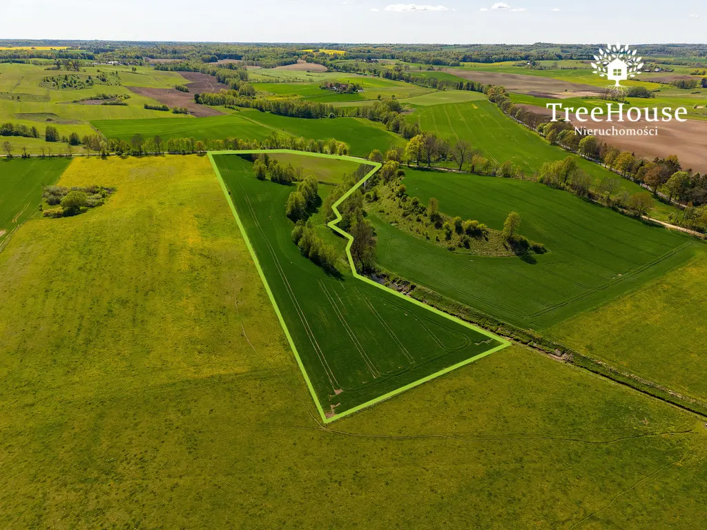 Działka rolna w Kabinach