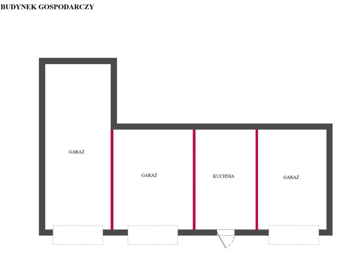 Dwurodzinny dom z budynkiem gospodarczym, Nakło