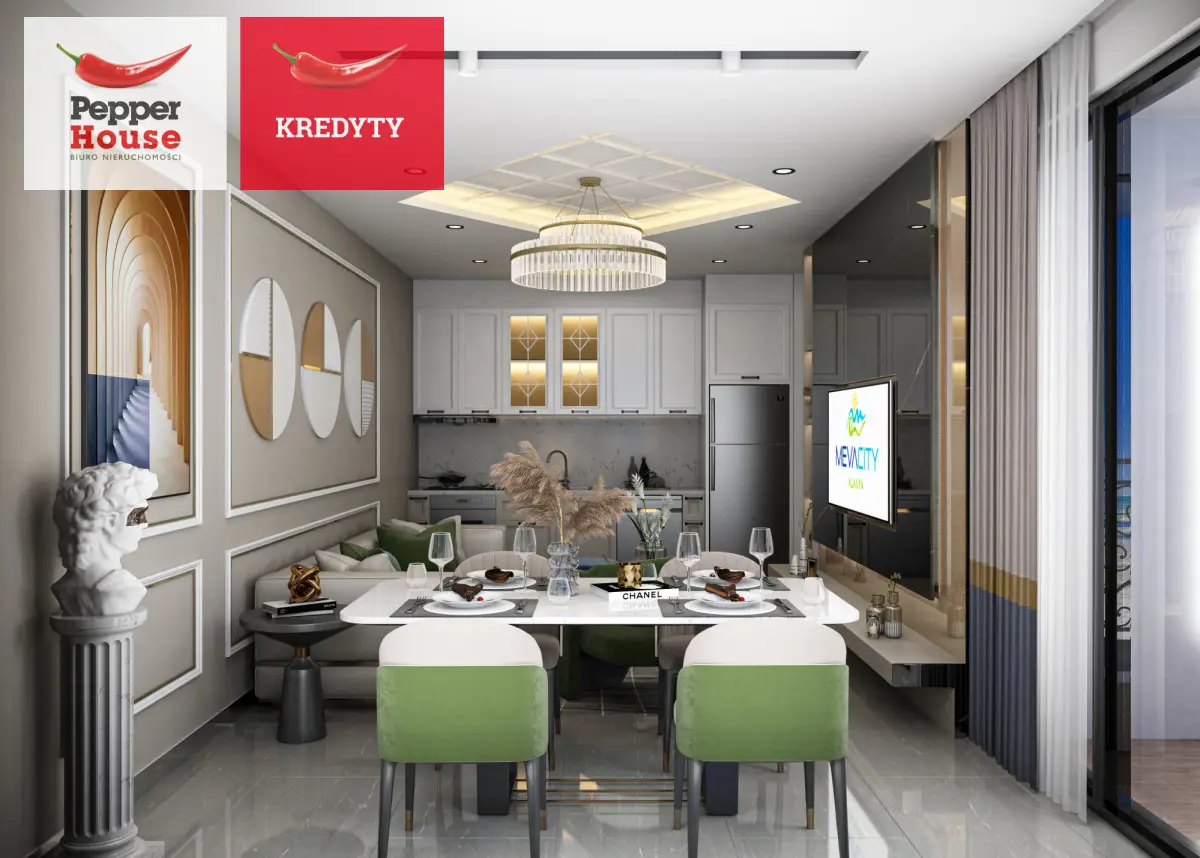 Mieszkanie na sprzedaż, 2 pokoje, 57,7m2, , Çiplakli Mah