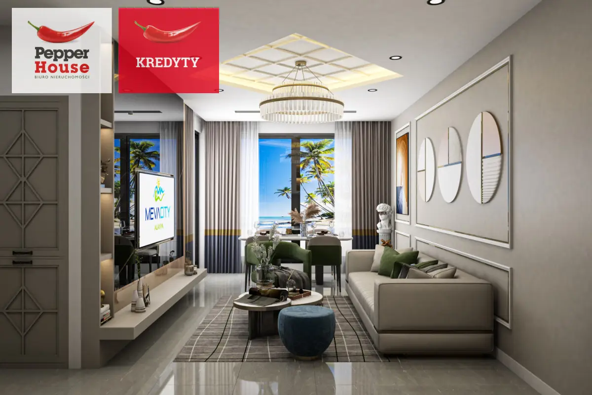 Mieszkanie na sprzedaż, 2 pokoje, 57,7m2, , Çiplakli Mah