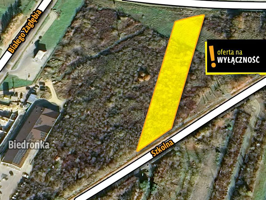 Działka budowlana w Chęcinach