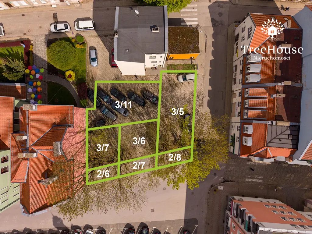 Kompleks działek inwestycyjnych w centrum Ornety