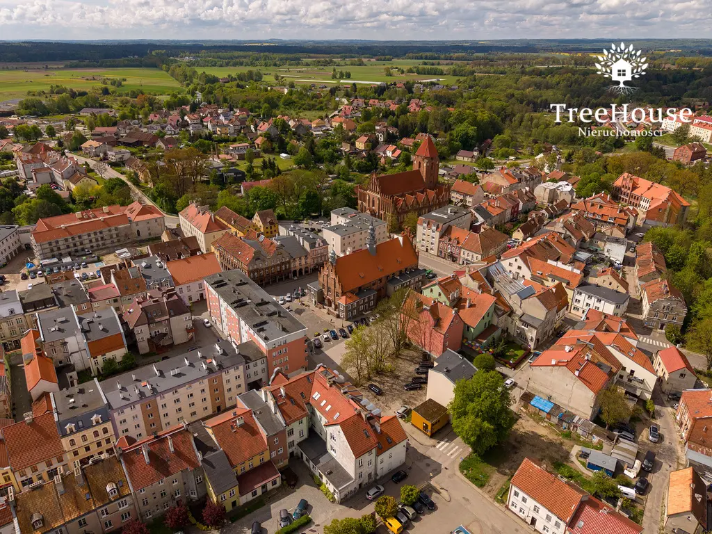 Kompleks działek inwestycyjnych w centrum Ornety