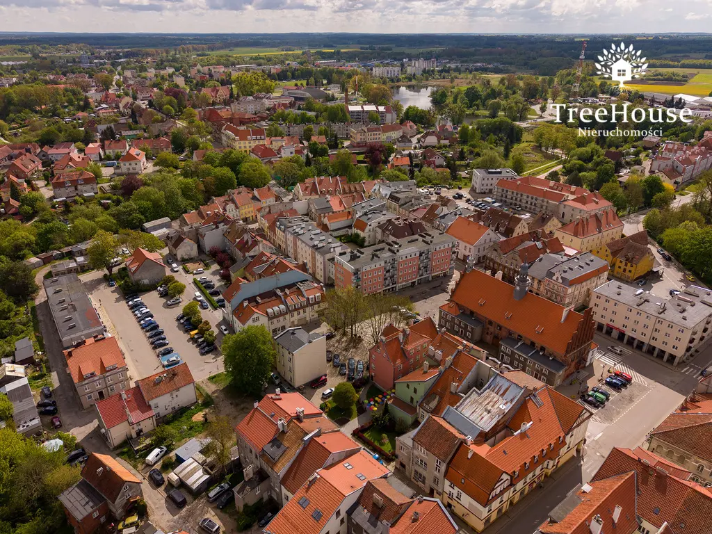 Kompleks działek inwestycyjnych w centrum Ornety