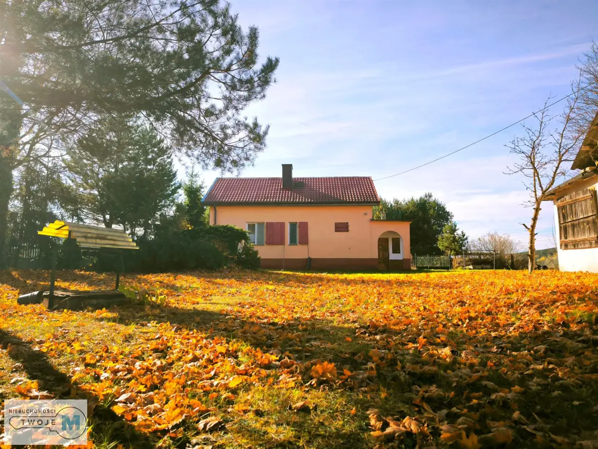 Dom z piękną działką 5 minut od Małogoszczy