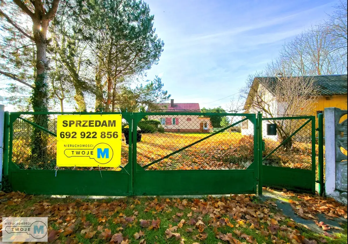 Dom z piękną działką 5 minut od Małogoszczy