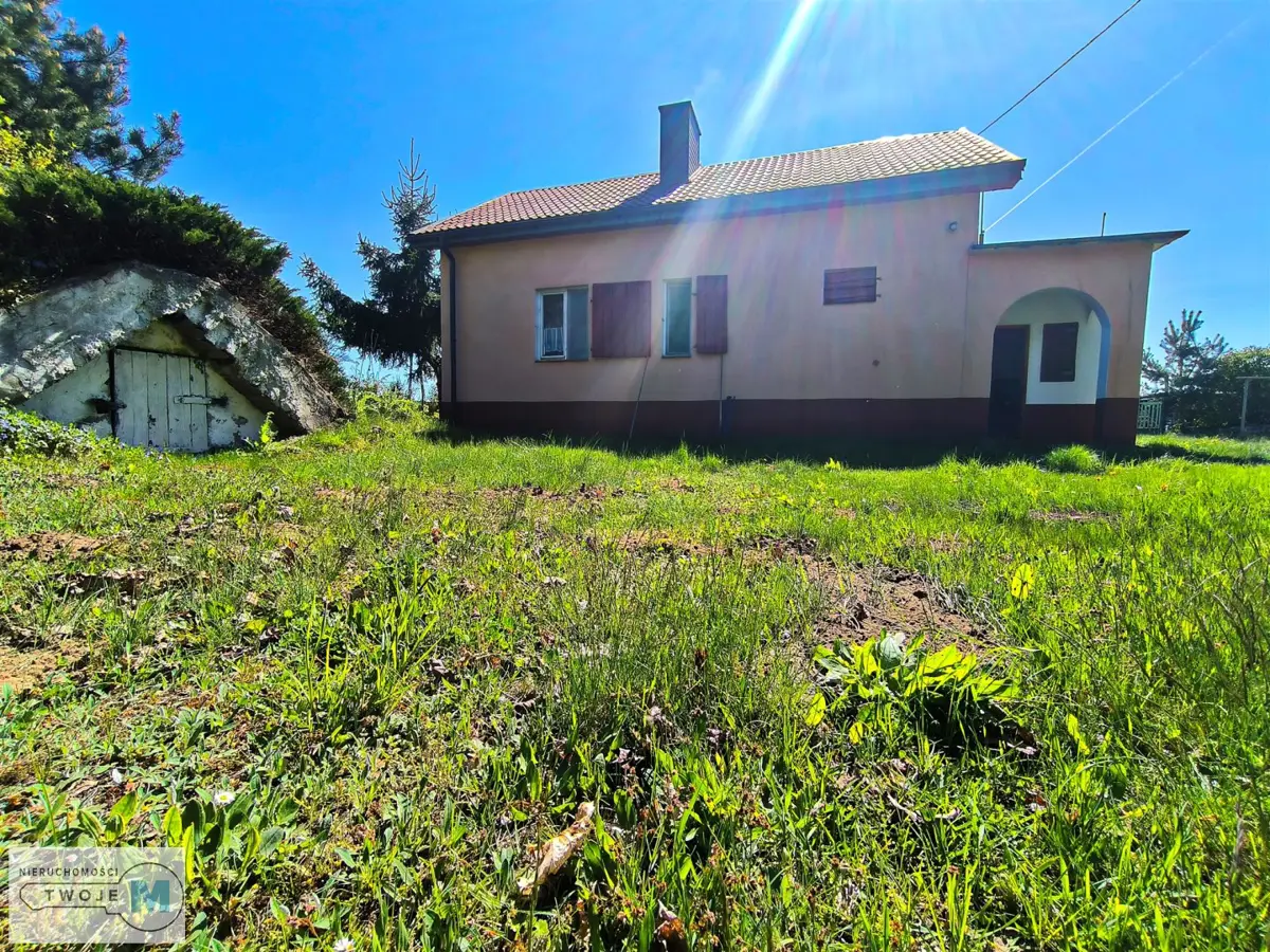 Dom z piękną działką 5 minut od Małogoszczy