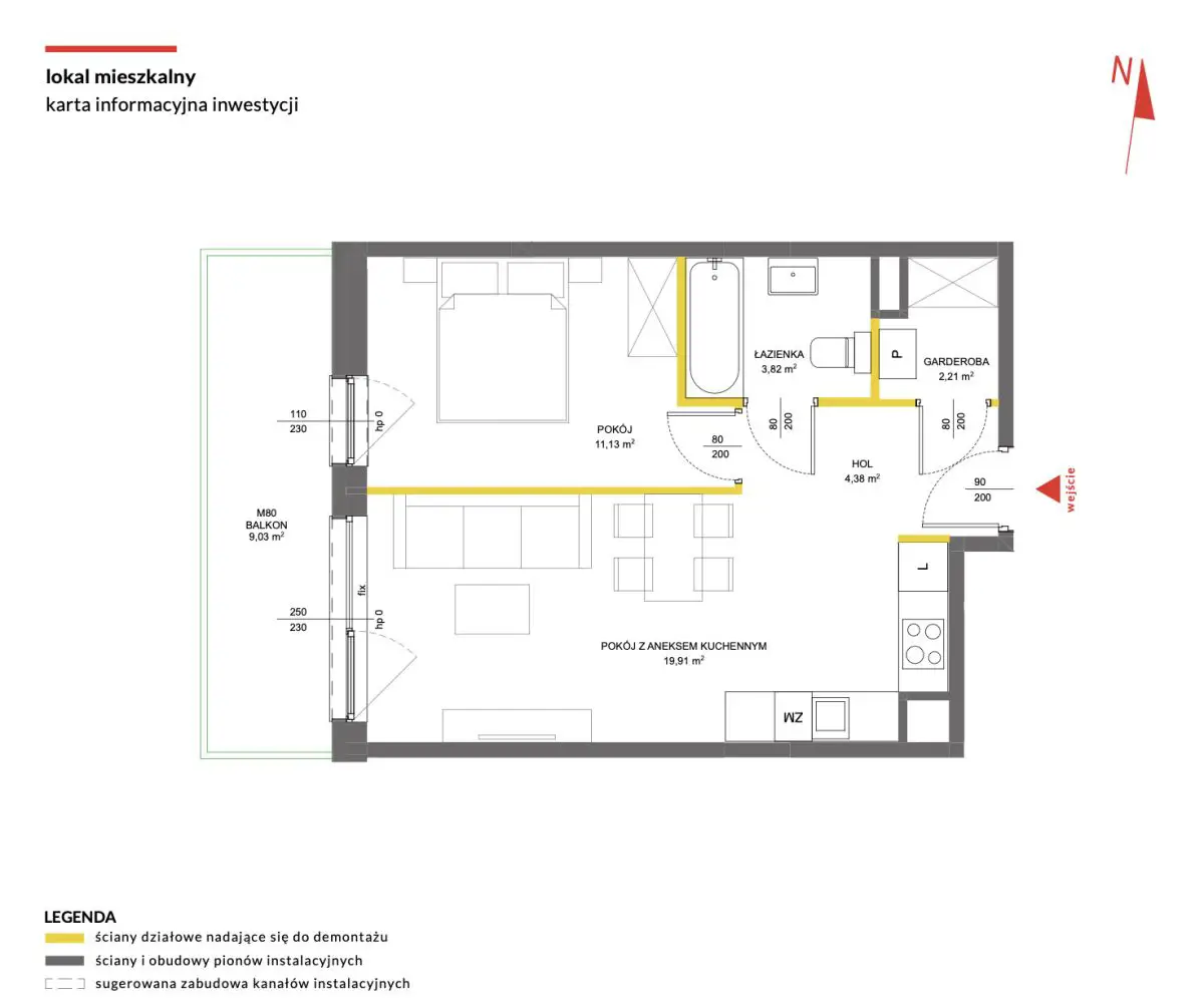 Mieszkanie z balkonem, od dewelopera, oddanie 2025