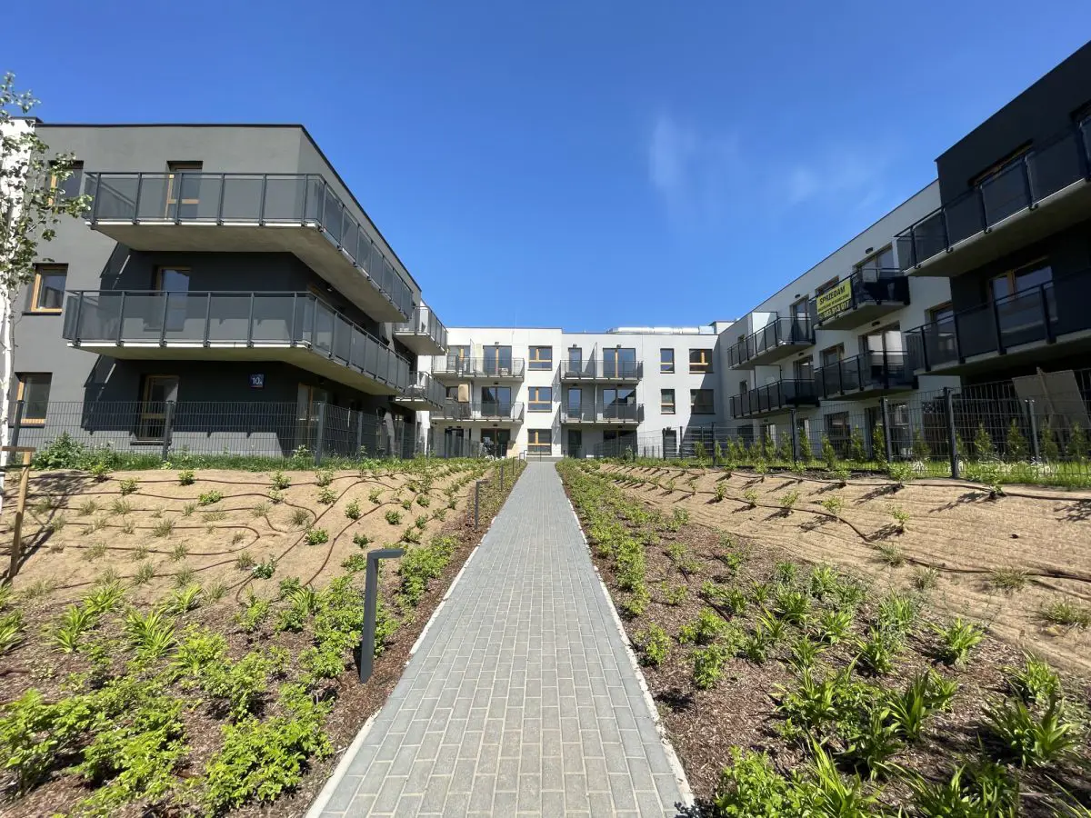 Oddane do użytku z dwoma ogródkami