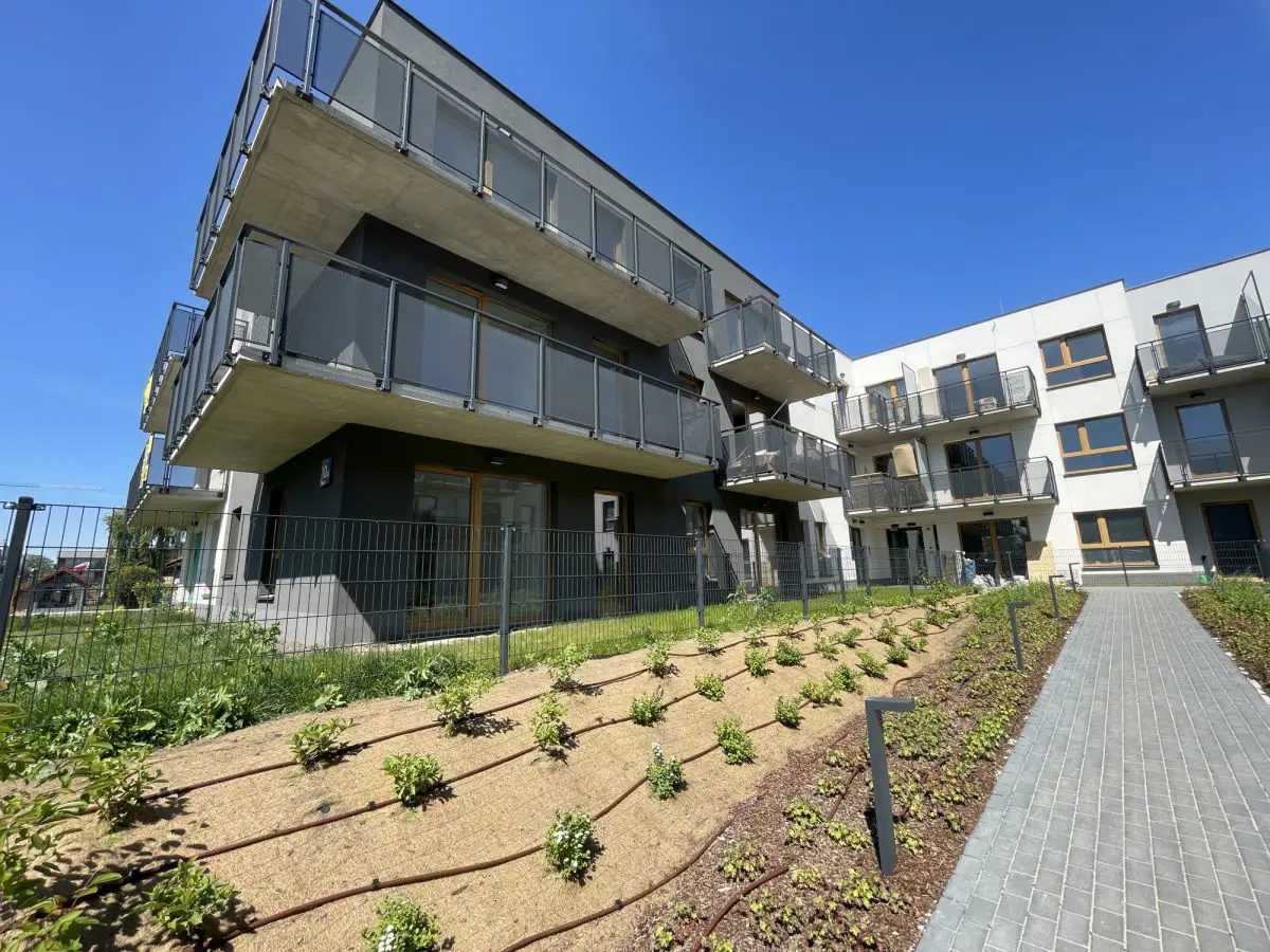 Oddane do użytku z dwoma ogródkami