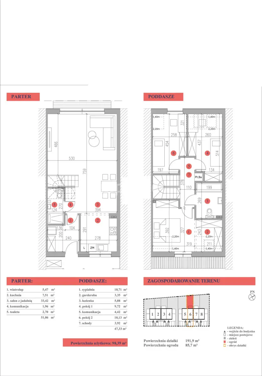 Dom na sprzedaż, 98,39m2, Wrocław, Białych Tygrysów