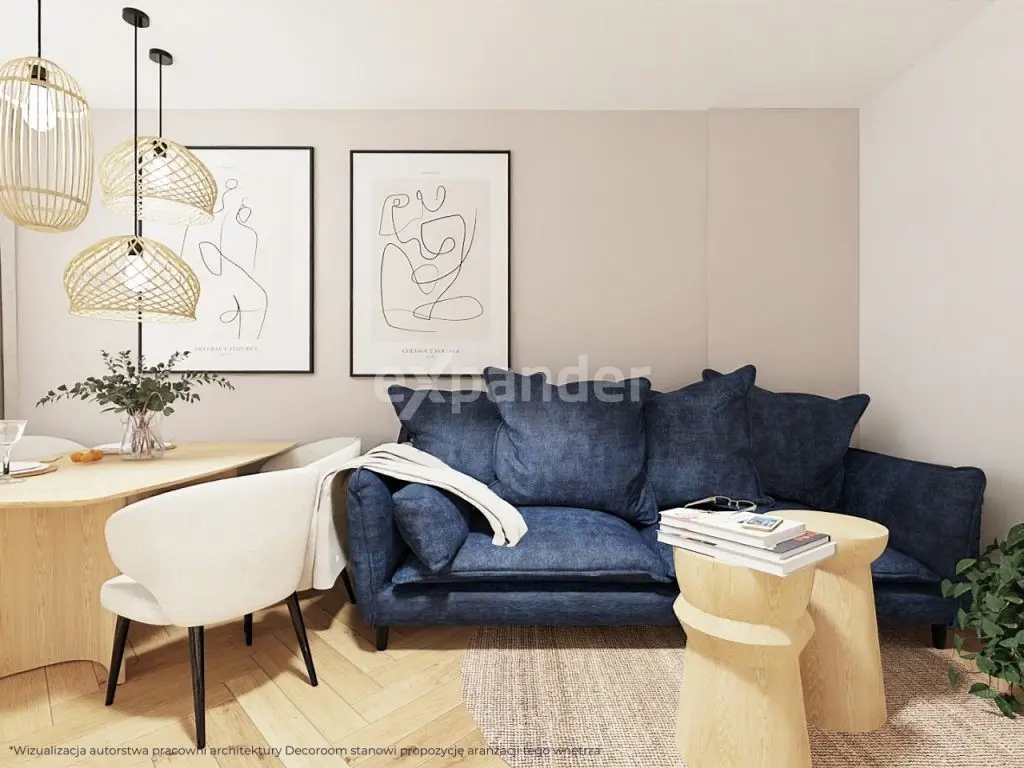 Nowoczesne mieszkanie z balkonem