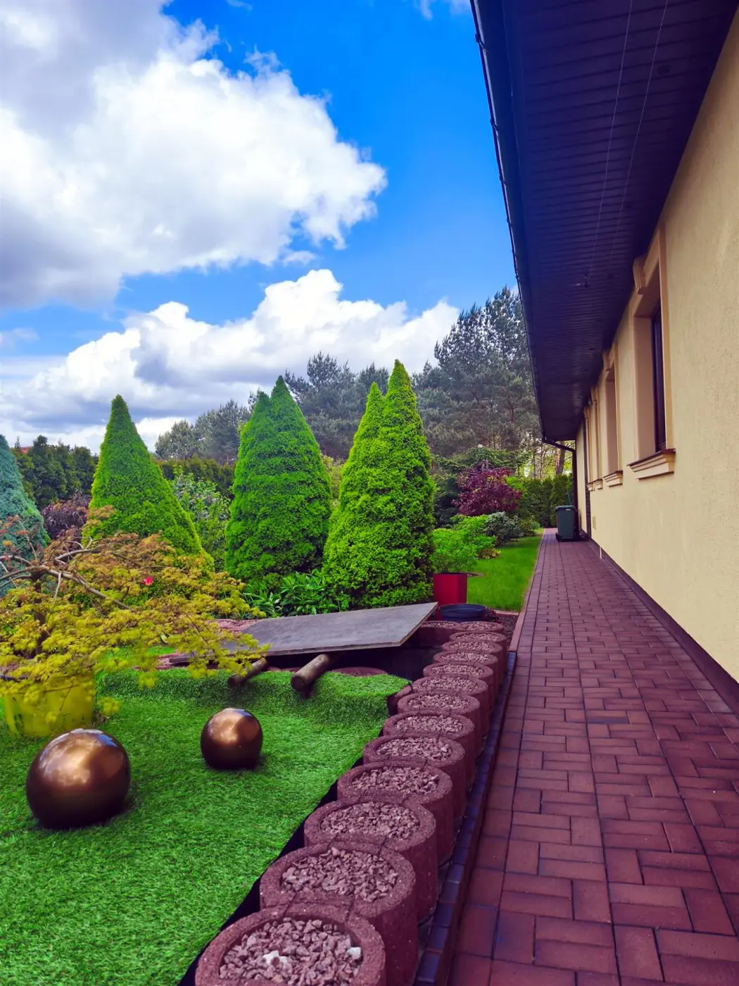 Rezydencja w otulinie lasu