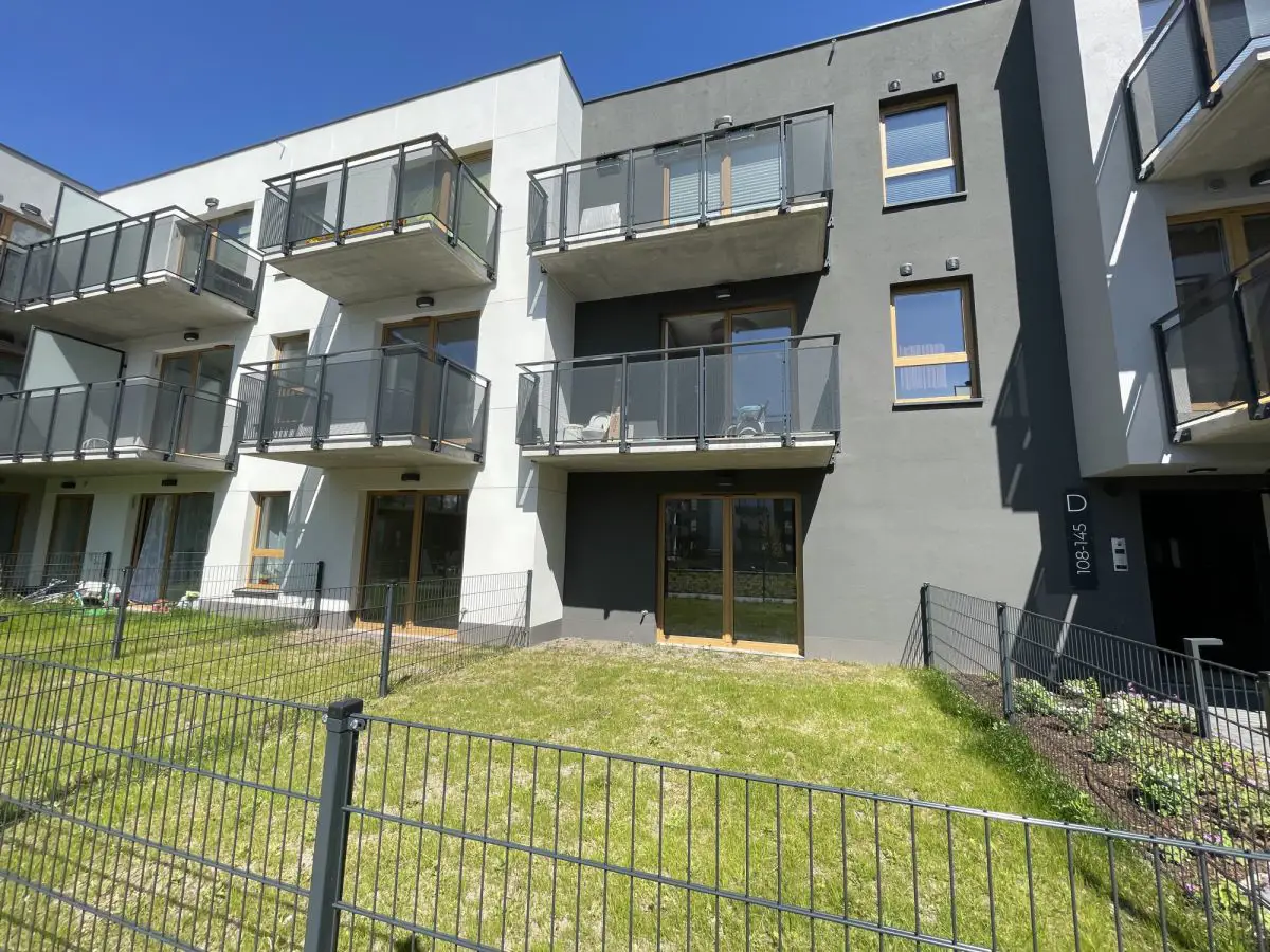 Gotowe mieszkanie z ogródkiem dla rodziny