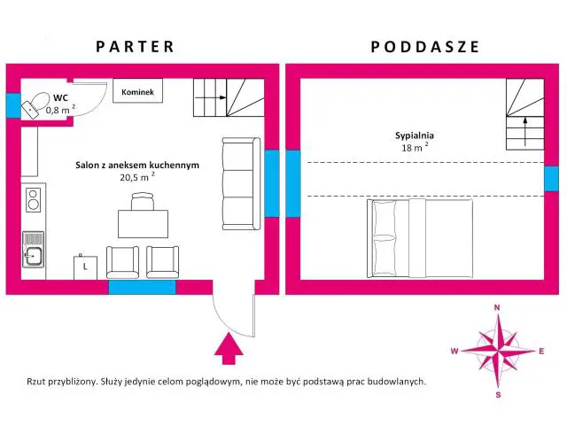 Działka letniskowo-rekreacyjna na obrzeżach miasta