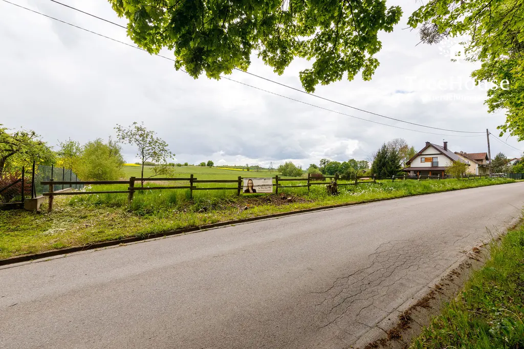 Działka rolno - budowlana w Głotowie z wydanym WZ