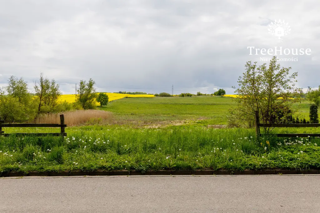 Działka rolno - budowlana w Głotowie z wydanym WZ