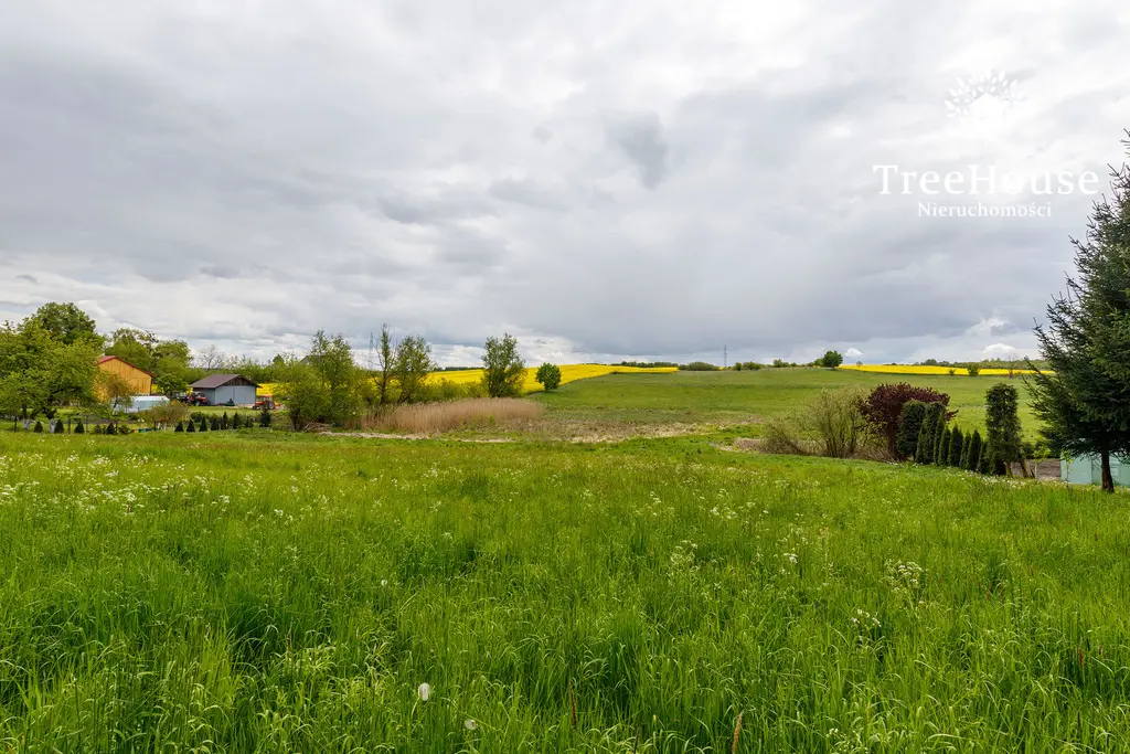 Działka rolno - budowlana w Głotowie z wydanym WZ