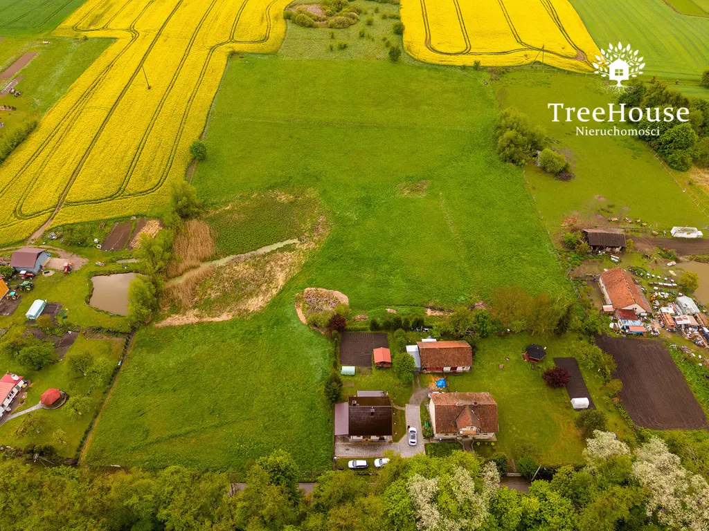 Działka rolno - budowlana w Głotowie z wydanym WZ