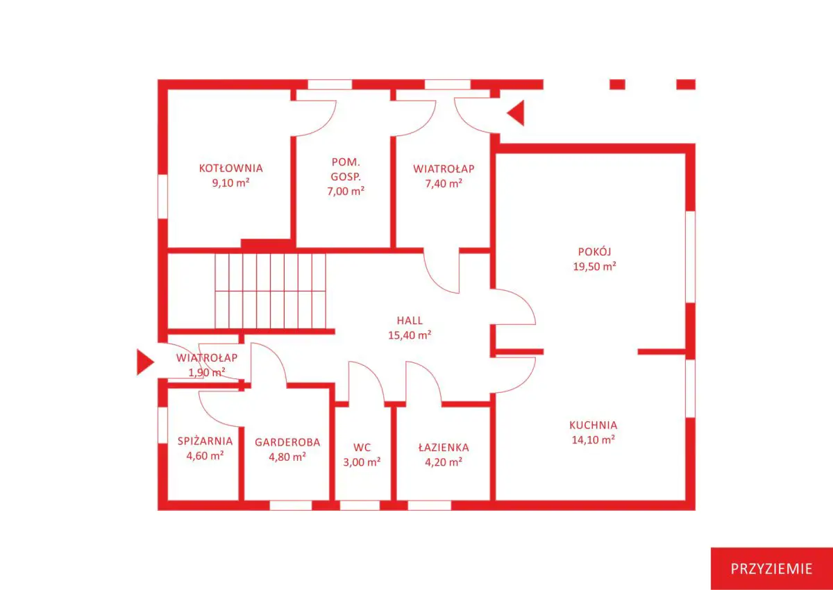 Przestronny dom lub trzy niezależne mieszkania