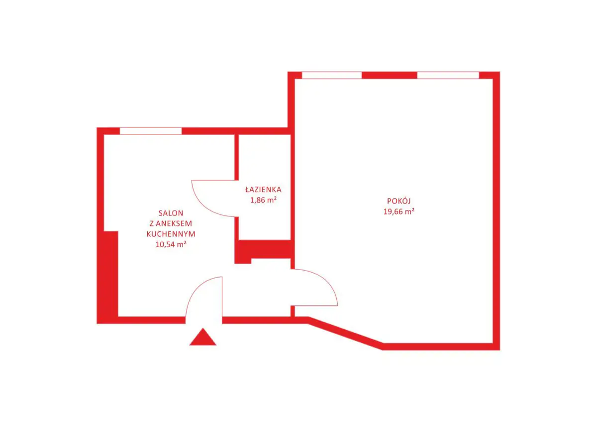 Mieszkanie 2 pokojowe w kamienicy W samym centrum