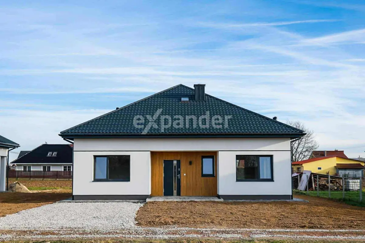 Domy parterowe, 98m2, Sędziszów, Młp. działka 8ar