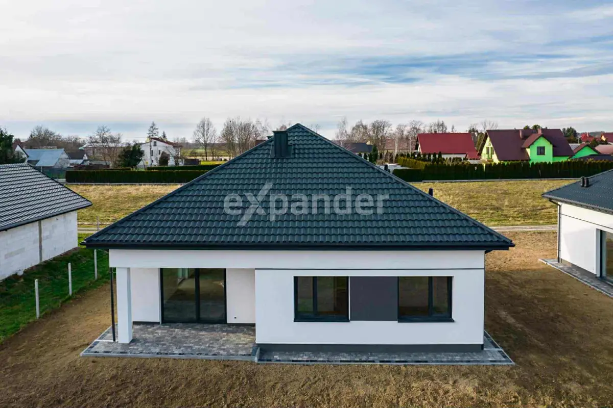 Domy parterowe, 98m2, Sędziszów, Młp. działka 8ar