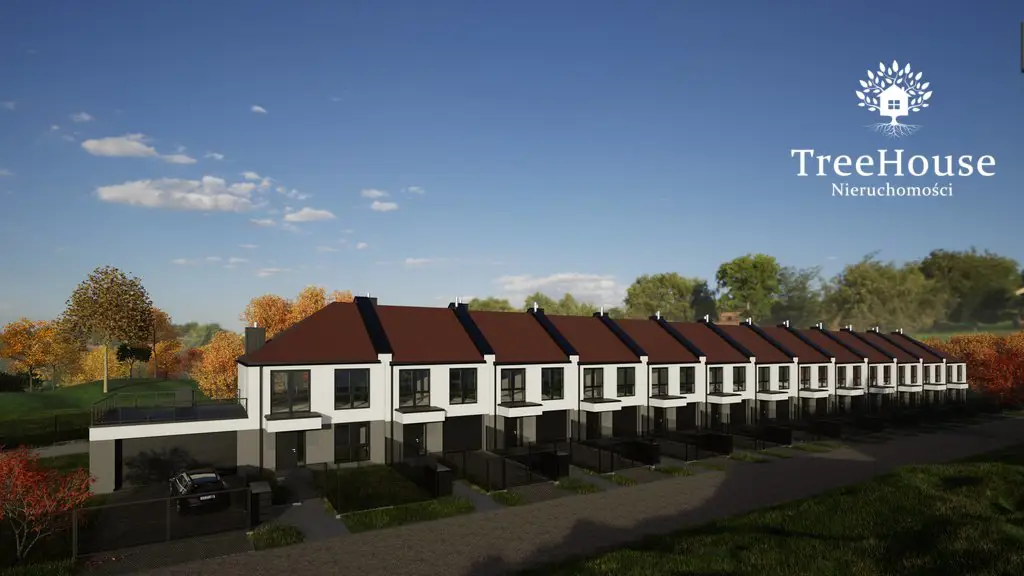 Dom w zabudowie szeregowej w Wadągu