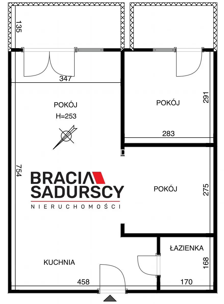 2 pok 2 balkony ul. Bociana - fajny widok