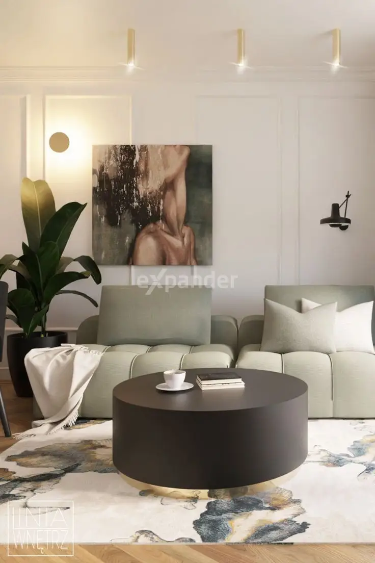 Przestronne mieszkanie w ścisłym centrum Łodzi.