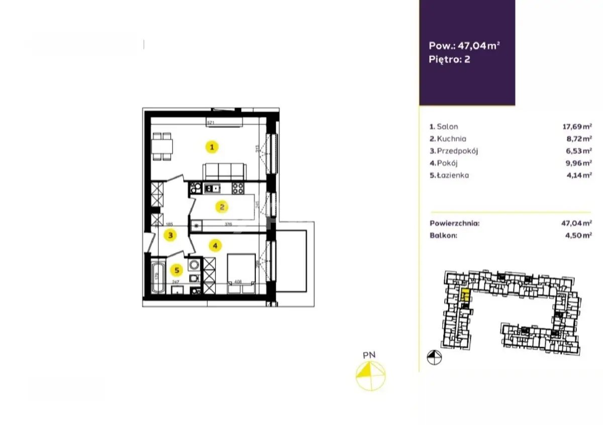 2-pokojowe mieszkanie Polesie
