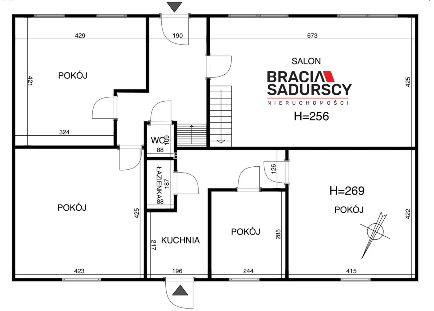 Dom z potencjałem – aż 4 mieszkania