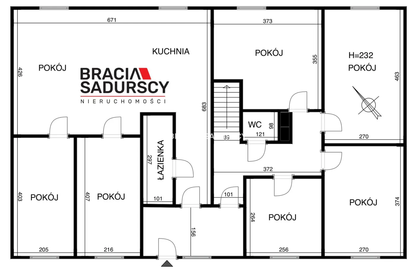 Dom z potencjałem – aż 4 mieszkania