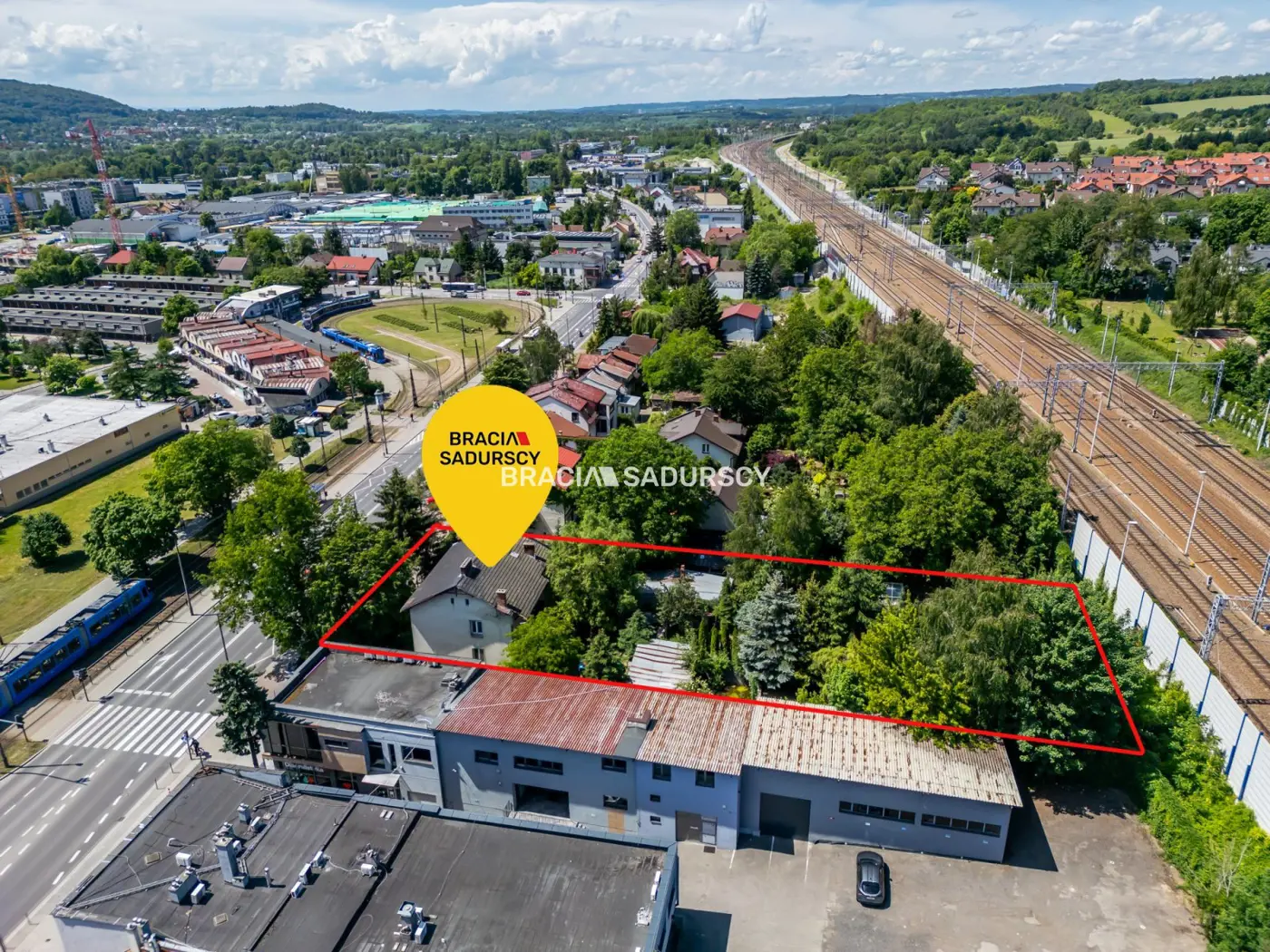 działka usługowa ul. Balicka (Bronowice) 1688m PUU
