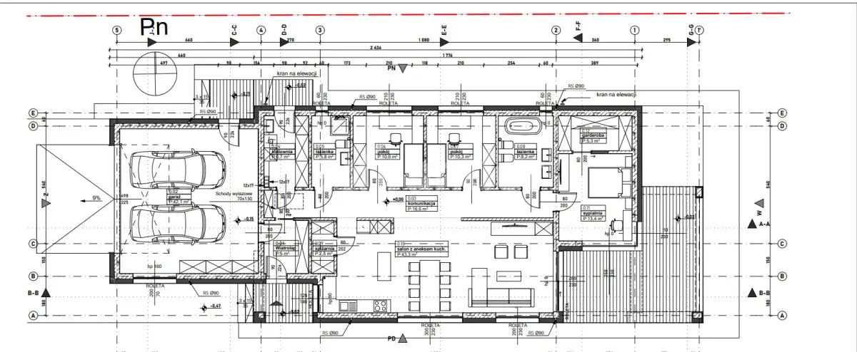 PARTEROWY Z OPCJĄ PIĘTRA 100 MKW /GARAŻ