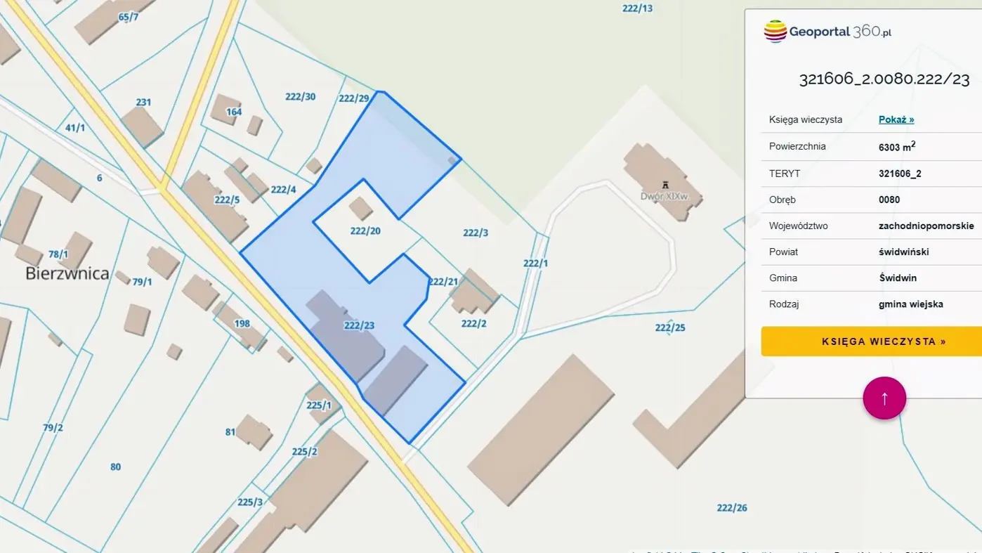 Stara Gorzelnia oraz Spichlerz. Bierzwnica.