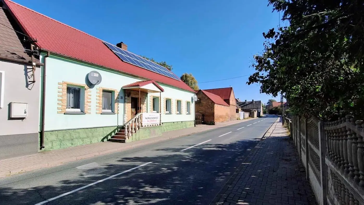 Dom przy granicy - Cedynia - Pomorze Zachodnie.