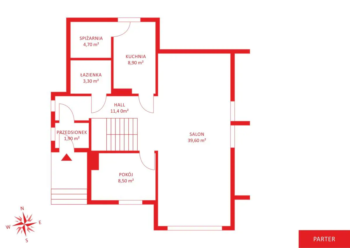 Dom wolnostojący - Miedzyń