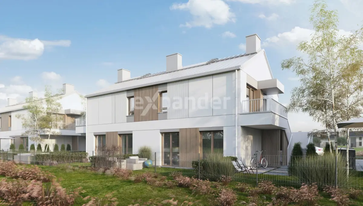 Segment z ogródkiem w zabudowie bliźniaczej