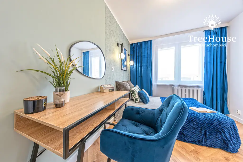 3-pokojowe mieszkanie z widokiem na zieleń