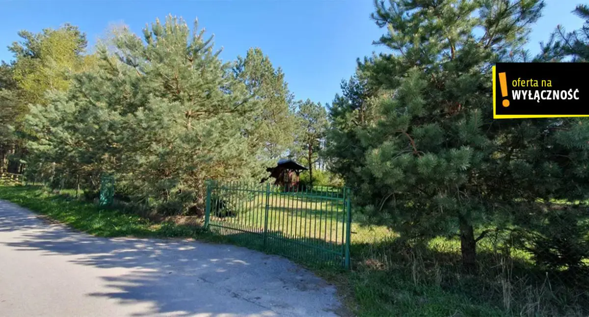 Działka budowlana z domkiem, rzeka, cisza, natura