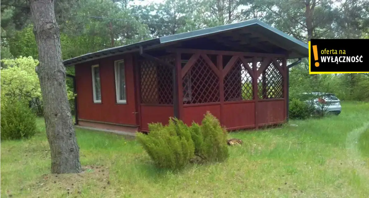 Działka budowlana z domkiem, rzeka, cisza, natura