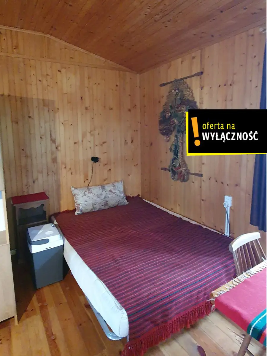 Działka budowlana z domkiem, rzeka, cisza, natura