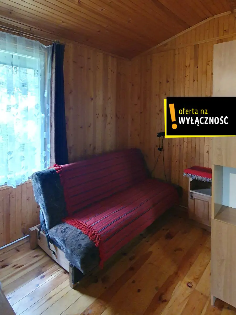 Działka budowlana z domkiem, rzeka, cisza, natura