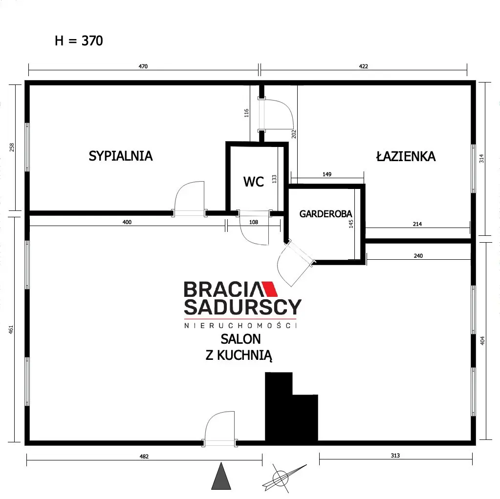 2-pok,jasne,klimatyczne,Podgórze