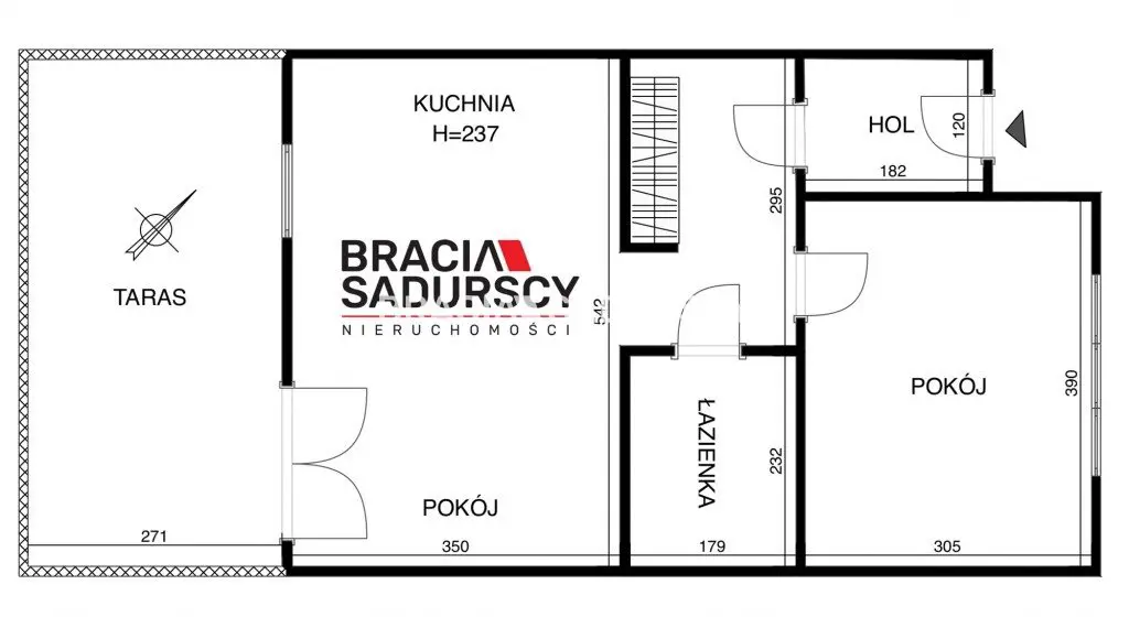 2 pok z tarasem ul. Modrzewiowa - Wieliczka