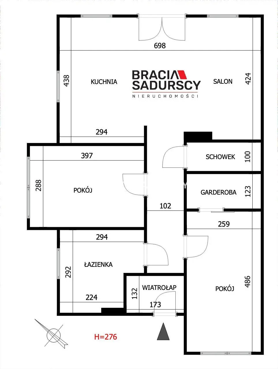 SEGMENT DOMU Z OGRÓDKIEM